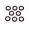 Dritz® Home Rustic Brown 1" Round Curtain Grommets, 8ct.